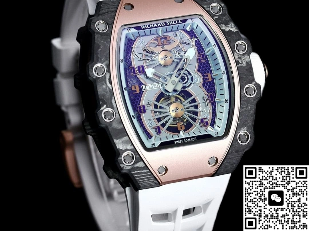 RM Factory Richard Mille RM21-01 rubber strap 1:1 Best Edition Replica Watch