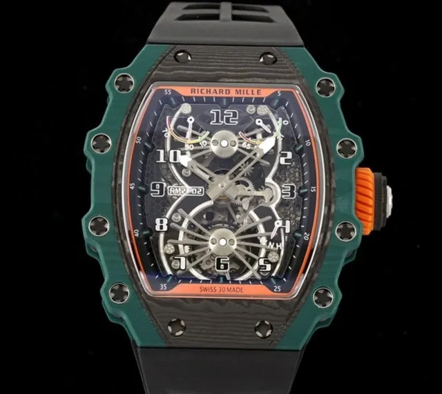 RM Factory Richard Mille RM21-02 black 1:1 Best Edition Replica Watch