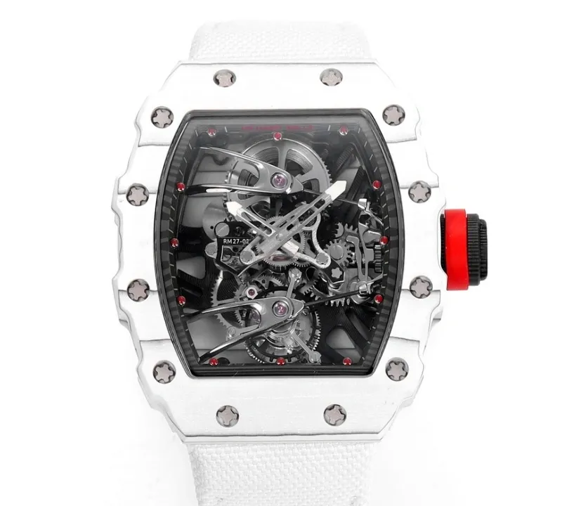 RM Factory Richard Mille RM27-02 White case 1:1 Best Edition Replica Watch