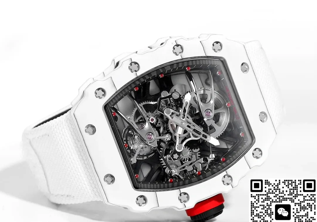 RM Factory Richard Mille RM27-02 White case 1:1 Best Edition Replica Watch