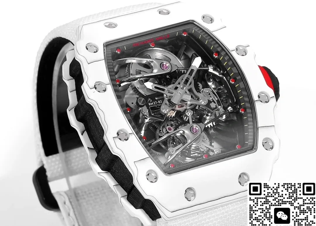 RM Factory Richard Mille RM27-02 White case 1:1 Best Edition Replica Watch