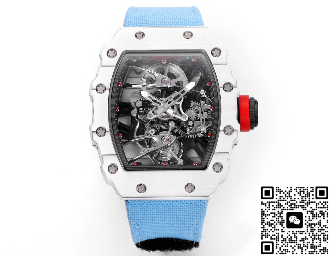 RM Factory Richard Mille RM27-02 blue strap 1:1 Best Edition Replica Watch