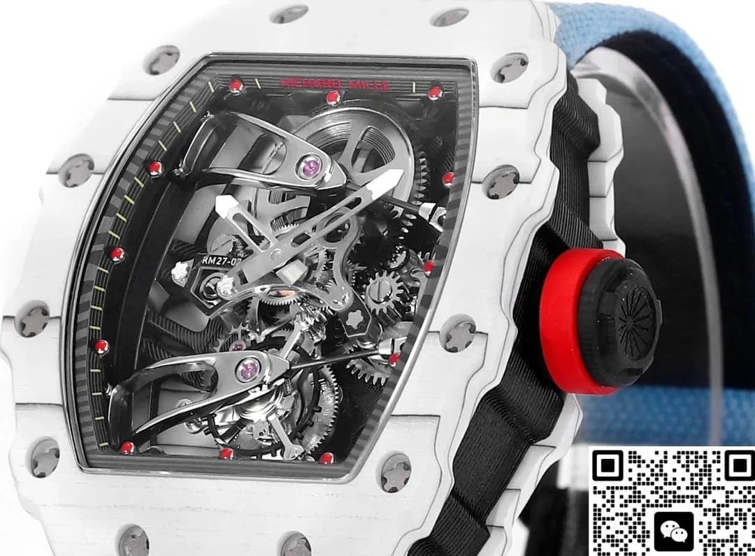 RM Factory Richard Mille RM27-02 blue strap 1:1 Best Edition Replica Watch