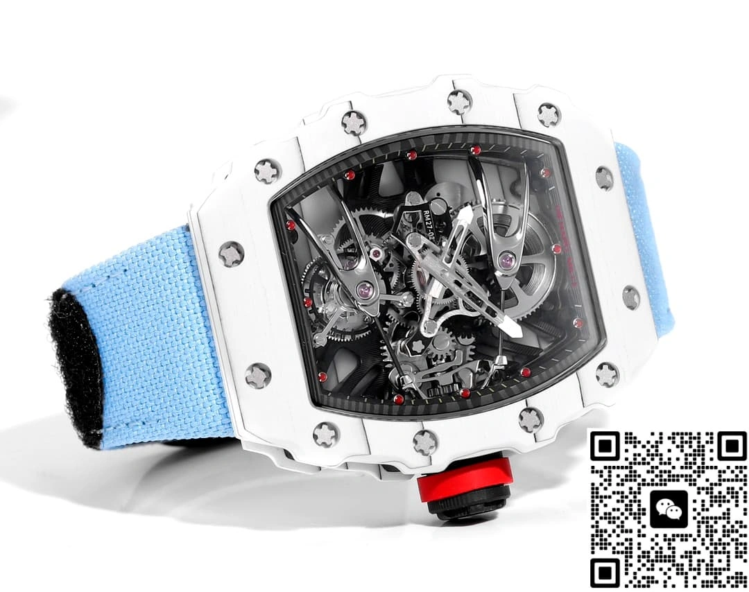 RM Factory Richard Mille RM27-02 blue strap 1:1 Best Edition Replica Watch