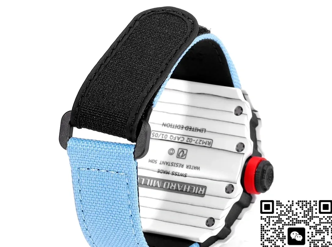RM Factory Richard Mille RM27-02 blue strap 1:1 Best Edition Replica Watch