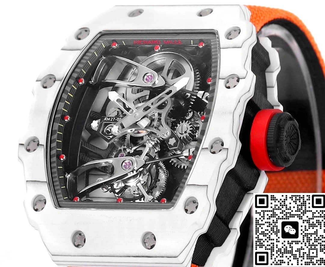 RM Factory Richard Mille RM27-02 orange strap 1:1 Best Edition Replica Watch