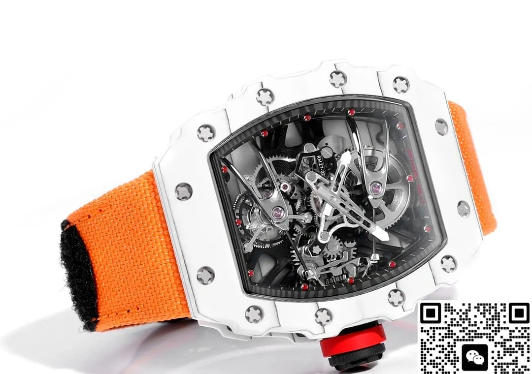 RM Factory Richard Mille RM27-02 orange strap 1:1 Best Edition Replica Watch