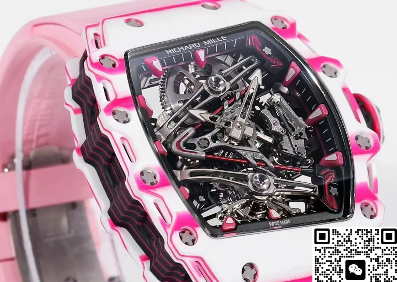 RM Factory Richard Mille RM38-02 Tourbillon pink 1:1 Best Edition Replica Watch