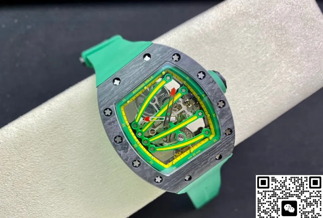 RM Factory Richard Mille RM59-01 Green strap 1:1 Best Edition Replica Watch