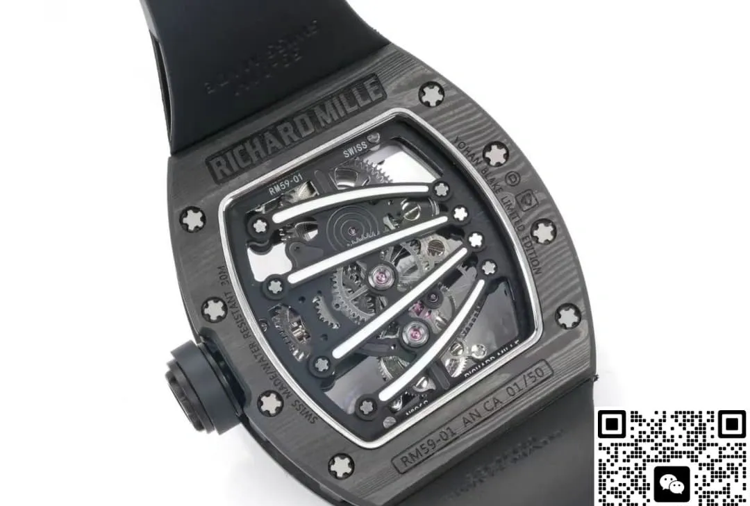 RM Factory Richard Mille RM59-01 carbon fiber 1:1 Best Edition Replica Watch