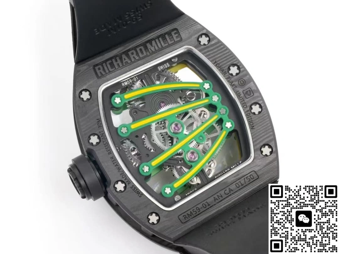 RM Factory Richard Mille RM59-01 rubber strap 1:1 Best Edition Replica Watch