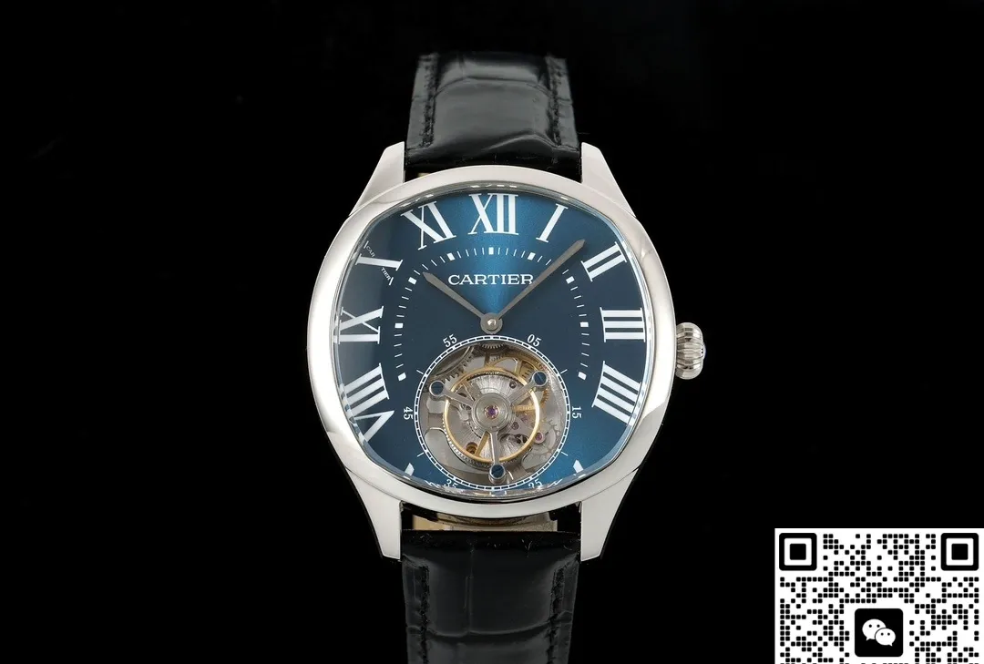 RMS Factory Cartier DRIVE DE W4100014 Tourbillon 1:1 Best Edition Replica Watch