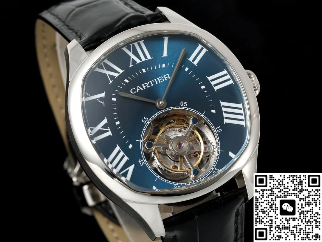 RMS Factory Cartier DRIVE DE W4100014 Tourbillon 1:1 Best Edition Replica Watch