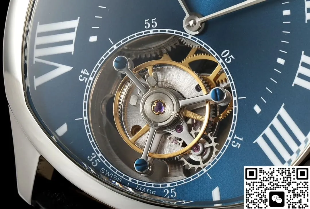 RMS Factory Cartier DRIVE DE W4100014 Tourbillon 1:1 Best Edition Replica Watch