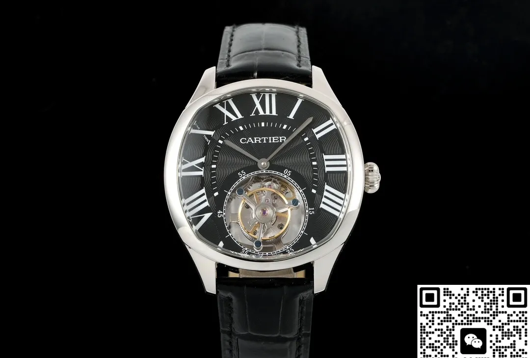 RMS Factory Cartier DRIVE DE W4100015 Tourbillon 1:1 Best Edition Replica Watch