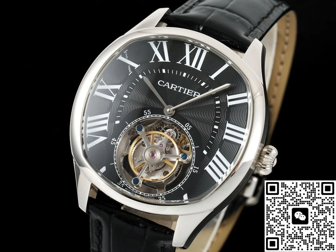 RMS Factory Cartier DRIVE DE W4100015 Tourbillon 1:1 Best Edition Replica Watch