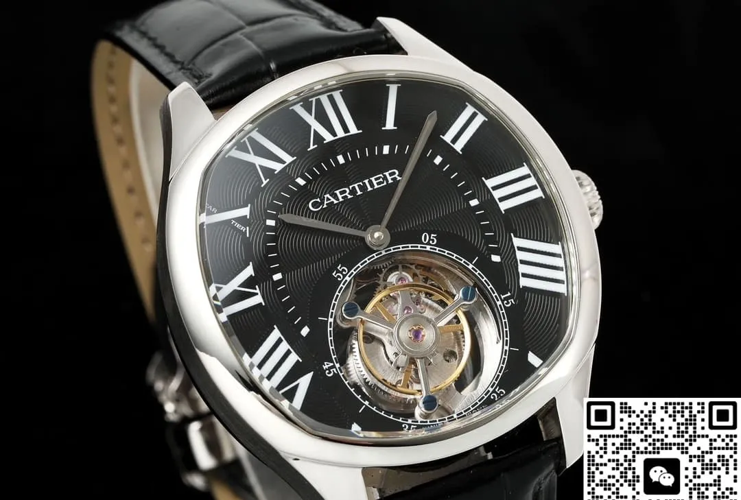 RMS Factory Cartier DRIVE DE W4100015 Tourbillon 1:1 Best Edition Replica Watch