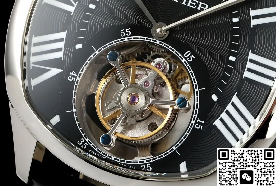 RMS Factory Cartier DRIVE DE W4100015 Tourbillon 1:1 Best Edition Replica Watch