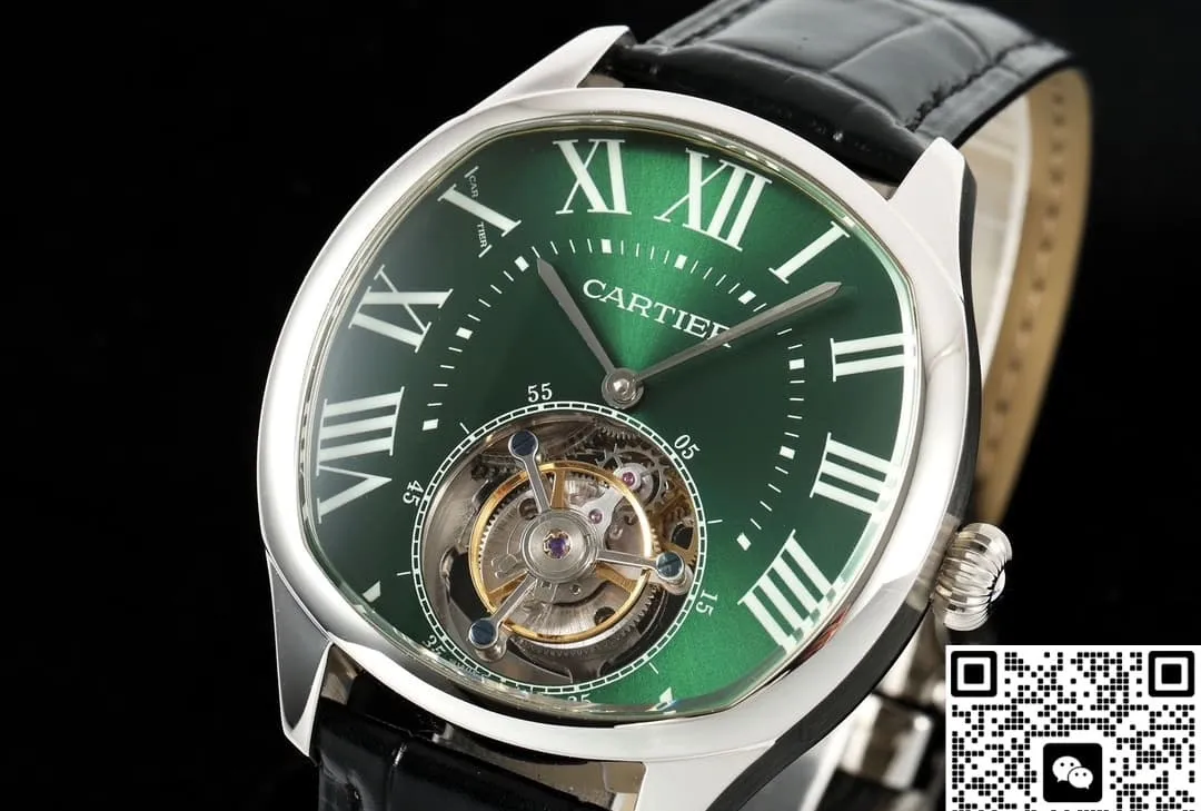 RMS Factory Cartier DRIVE DE W4100016 Tourbillon 1:1 Best Edition Replica Watch