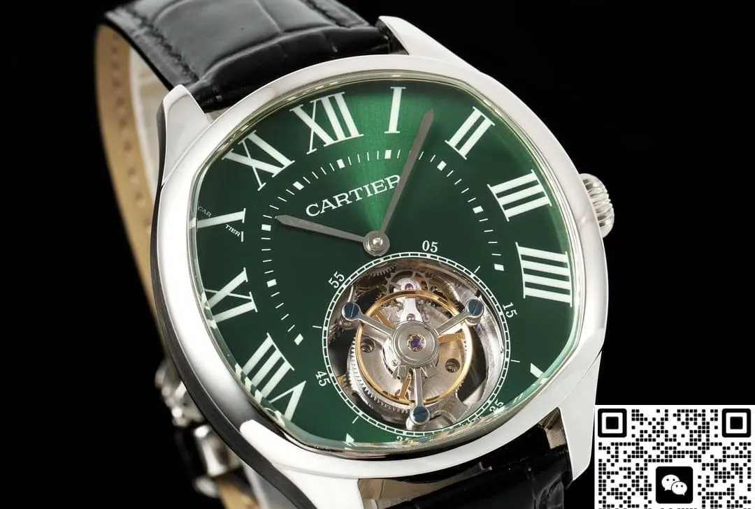 RMS Factory Cartier DRIVE DE W4100016 Tourbillon 1:1 Best Edition Replica Watch