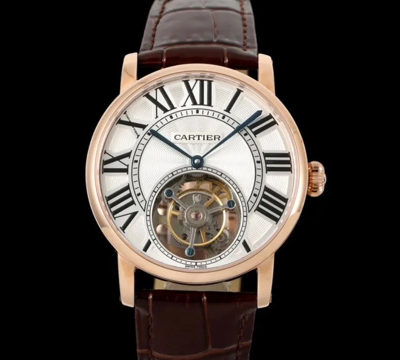 RMS Factory Cartier ROTONDE DE W1556215 Tourbillon 1:1 Best Edition Replica Watch
