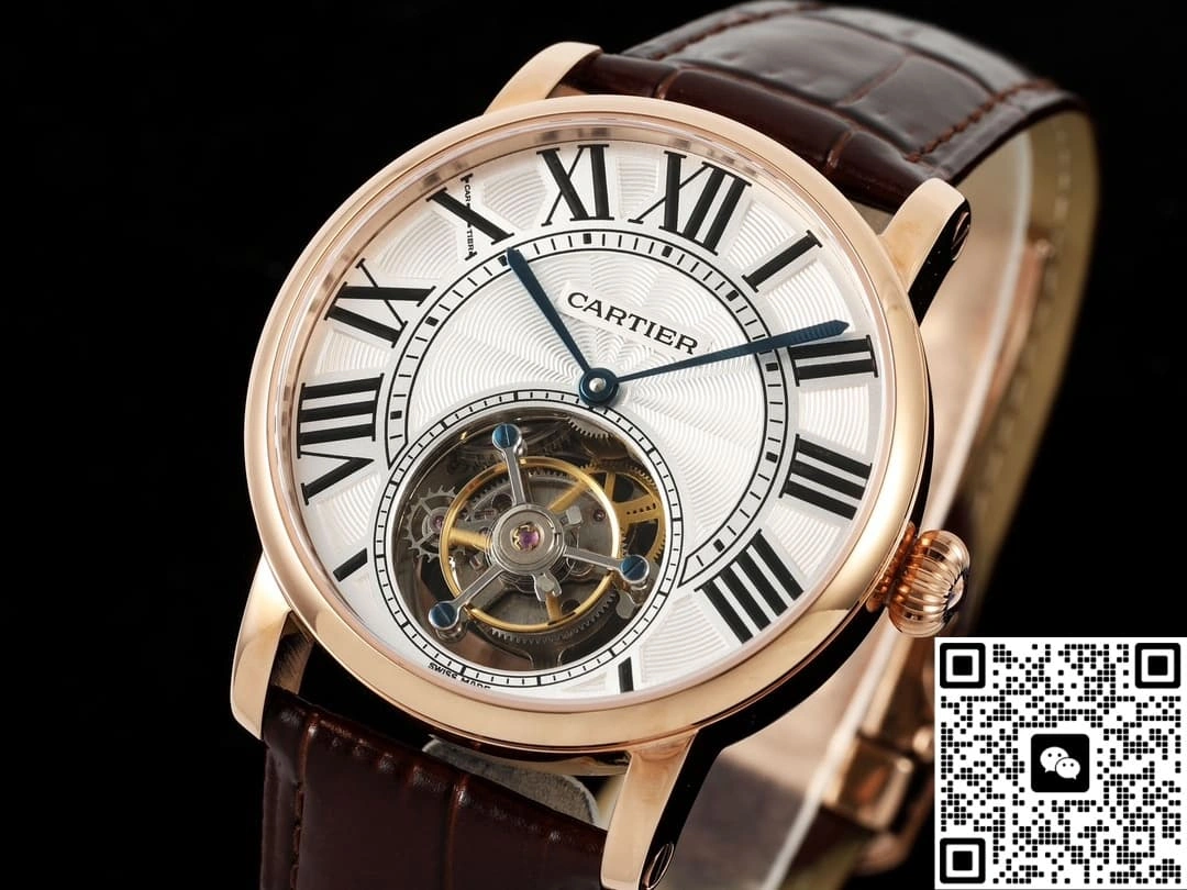 RMS Factory Cartier ROTONDE DE W1556215 Tourbillon 1:1 Best Edition Replica Watch