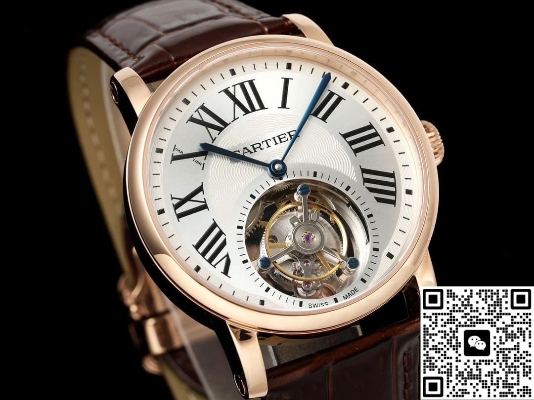 RMS Factory Cartier ROTONDE DE W1556219 Tourbillon 1:1 Best Edition Replica Watch