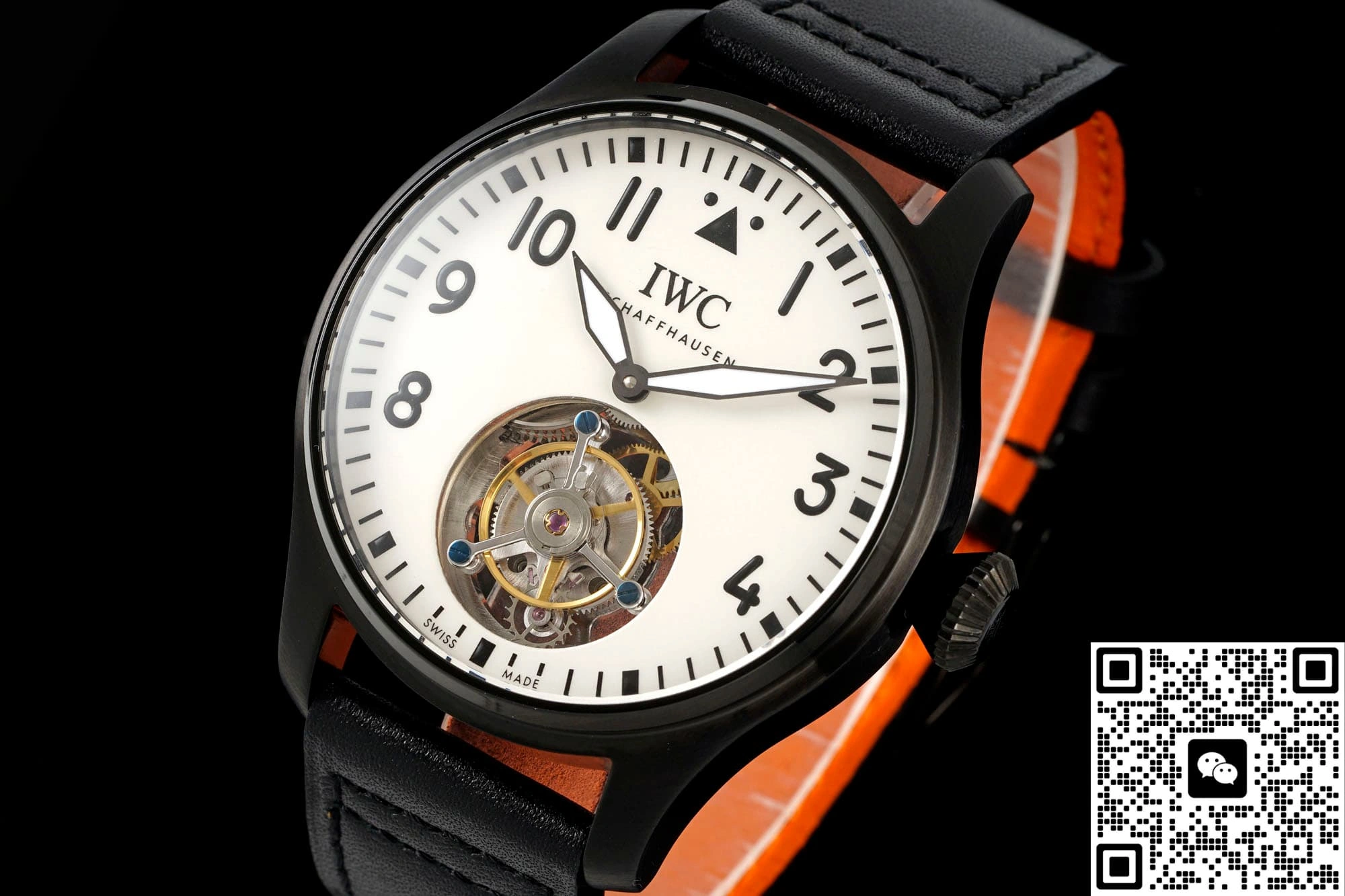 RMS Factory IWC pilot Tourbillon 1:1 Best Edition Replica Watch