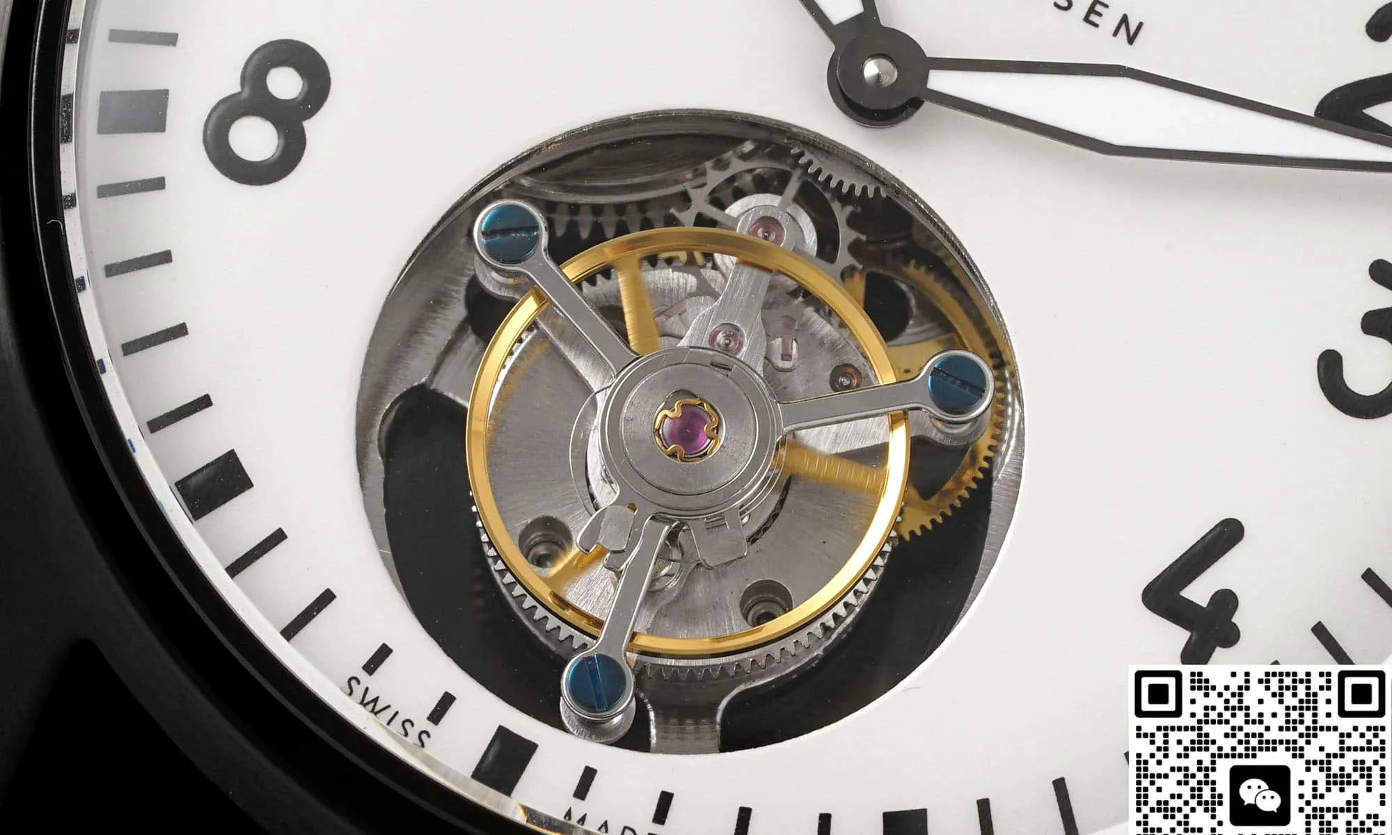 RMS Factory IWC pilot Tourbillon 1:1 Best Edition Replica Watch