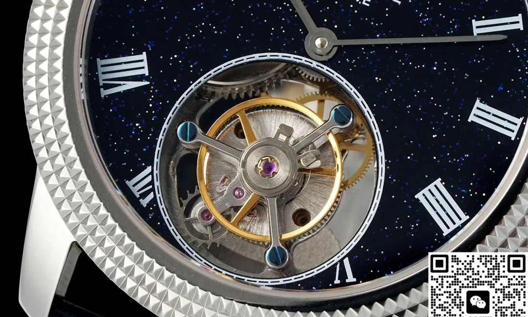 RMS Factory Patek Philippe Tourbillon Blue dial 1:1 Best Edition Replica Watch