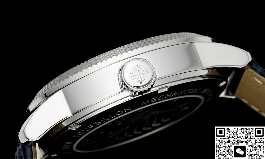 RMS Factory Patek Philippe Tourbillon Blue dial 1:1 Best Edition Replica Watch