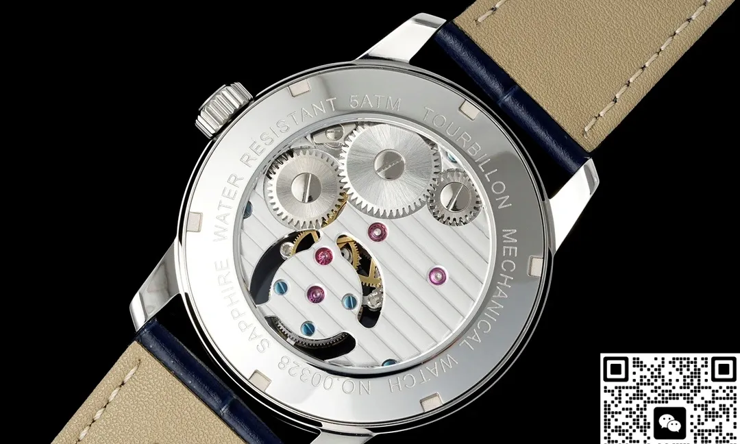 RMS Factory Patek Philippe Tourbillon Blue dial 1:1 Best Edition Replica Watch