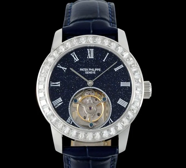 RMS Factory Patek Philippe Tourbillon Diamond 1:1 Best Edition Replica Watch