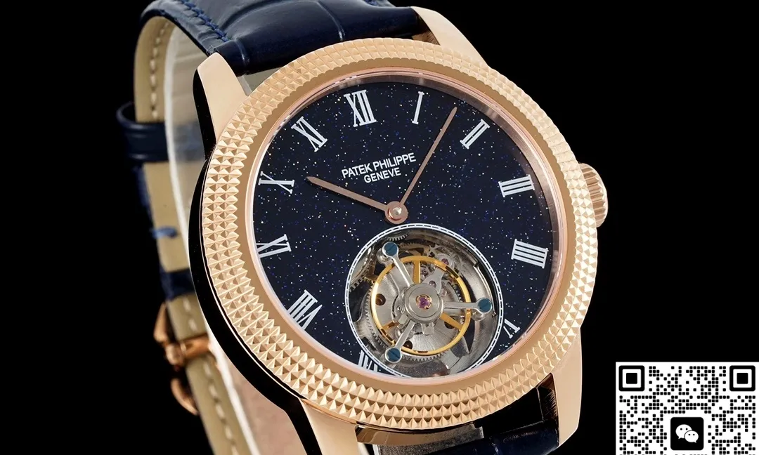 RMS Factory Patek Philippe Tourbillon Gold case 1:1 Best Edition Replica Watch