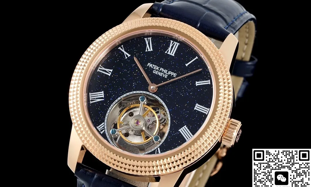 RMS Factory Patek Philippe Tourbillon Gold case 1:1 Best Edition Replica Watch