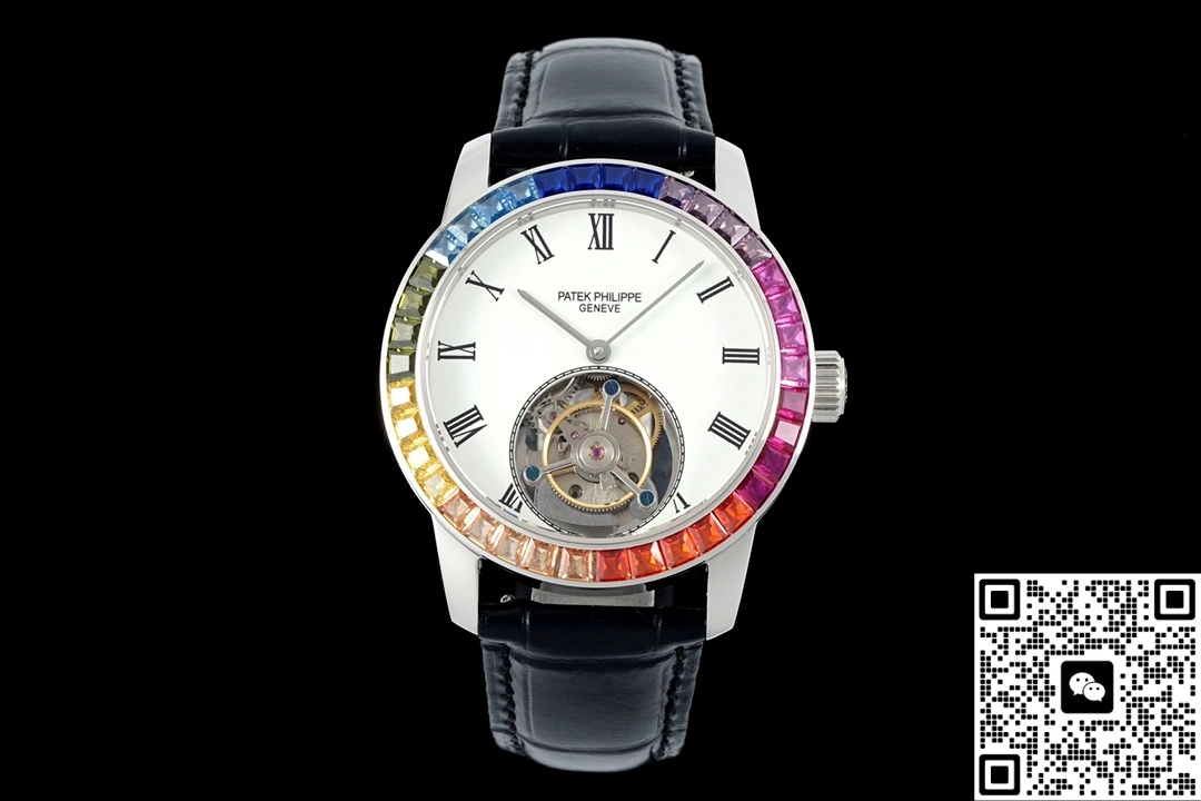 RMS Factory Patek Philippe Tourbillon Rainbow 1:1 Best Edition Replica Watch