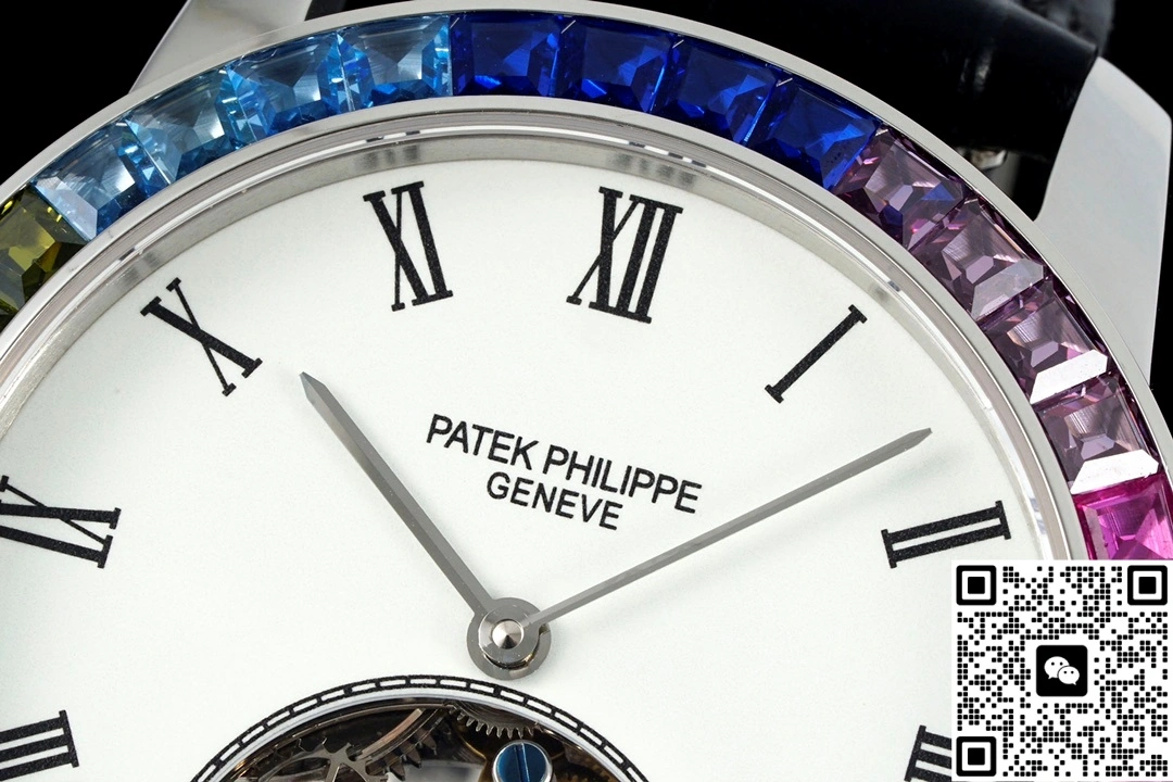 RMS Factory Patek Philippe Tourbillon Rainbow 1:1 Best Edition Replica Watch
