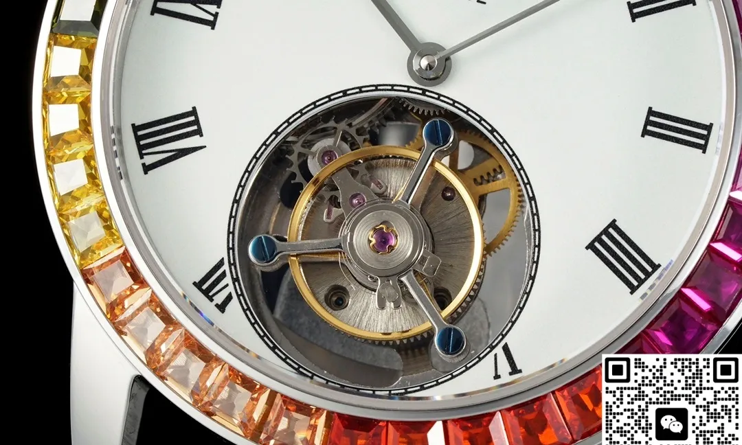 RMS Factory Patek Philippe Tourbillon Rainbow 1:1 Best Edition Replica Watch