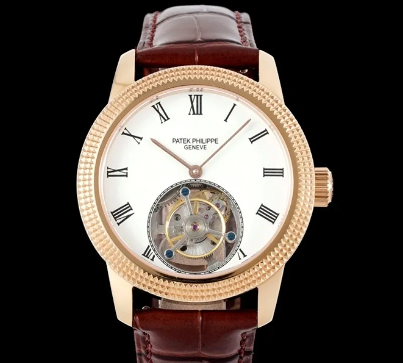RMS Factory Patek Philippe Tourbillon Transparent 1:1 Best Edition Replica Watch