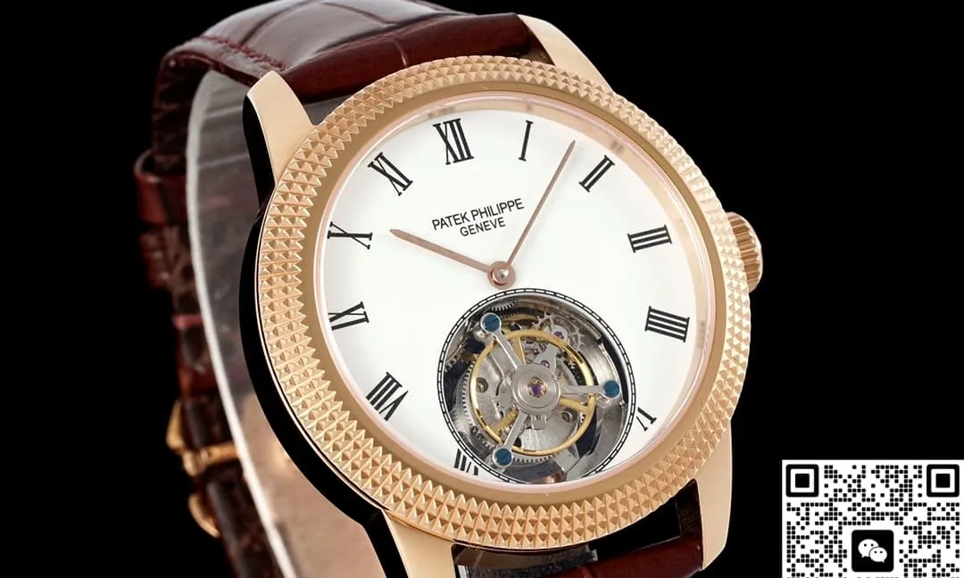 RMS Factory Patek Philippe Tourbillon Transparent 1:1 Best Edition Replica Watch