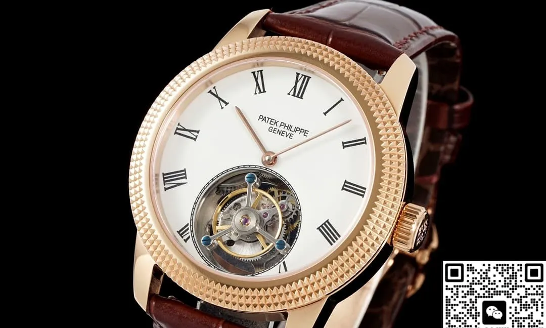 RMS Factory Patek Philippe Tourbillon Transparent 1:1 Best Edition Replica Watch