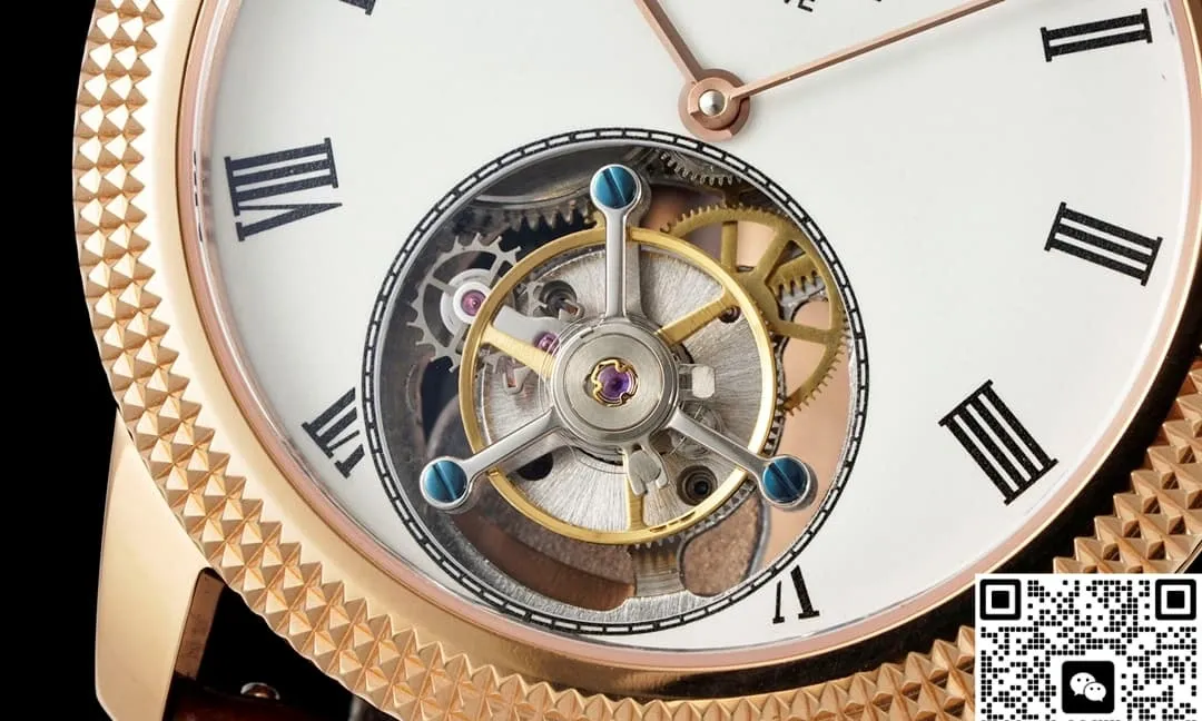 RMS Factory Patek Philippe Tourbillon Transparent 1:1 Best Edition Replica Watch