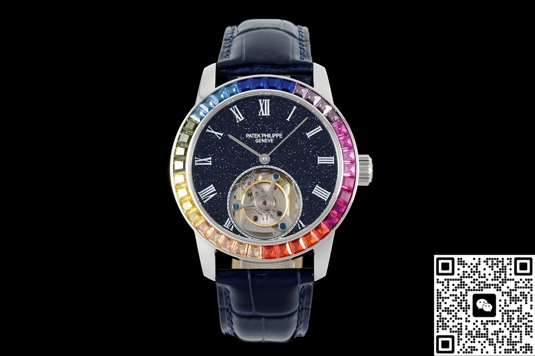 RMS Factory Patek Philippe Tourbillon alligator 1:1 Best Edition Replica Watch