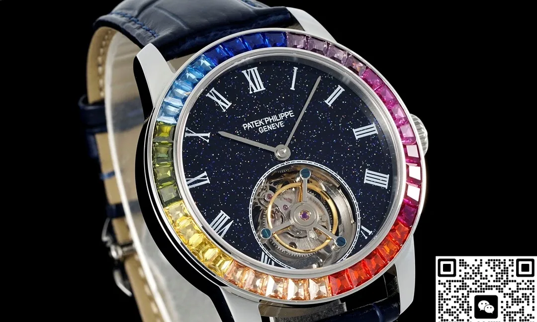 RMS Factory Patek Philippe Tourbillon alligator 1:1 Best Edition Replica Watch
