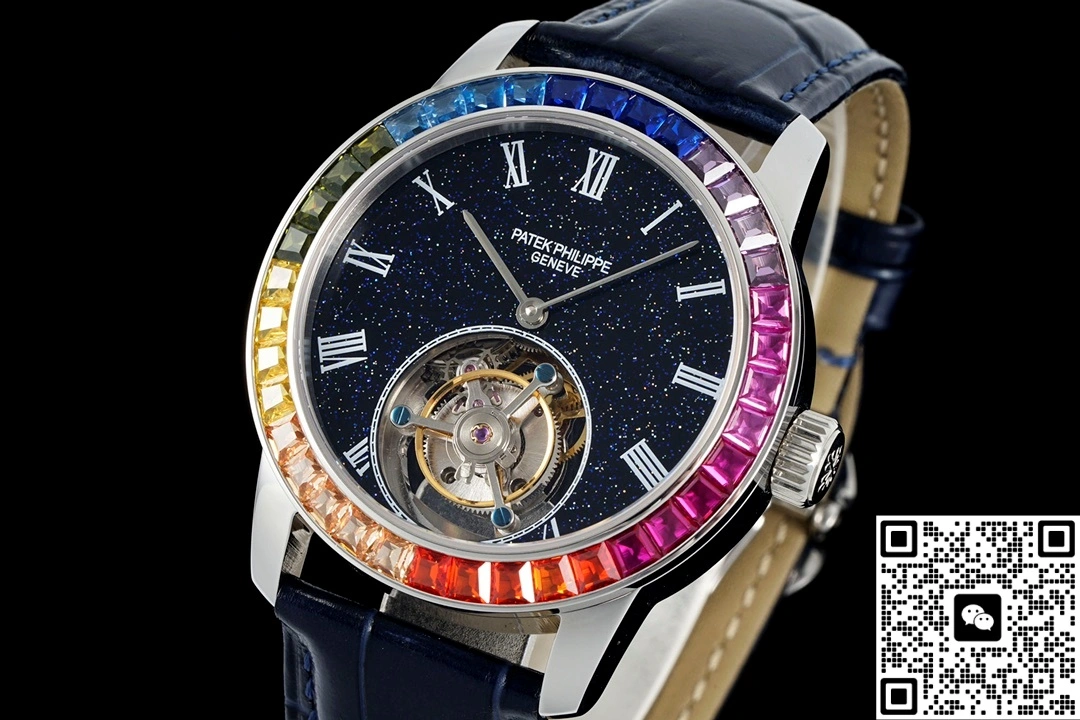 RMS Factory Patek Philippe Tourbillon alligator 1:1 Best Edition Replica Watch