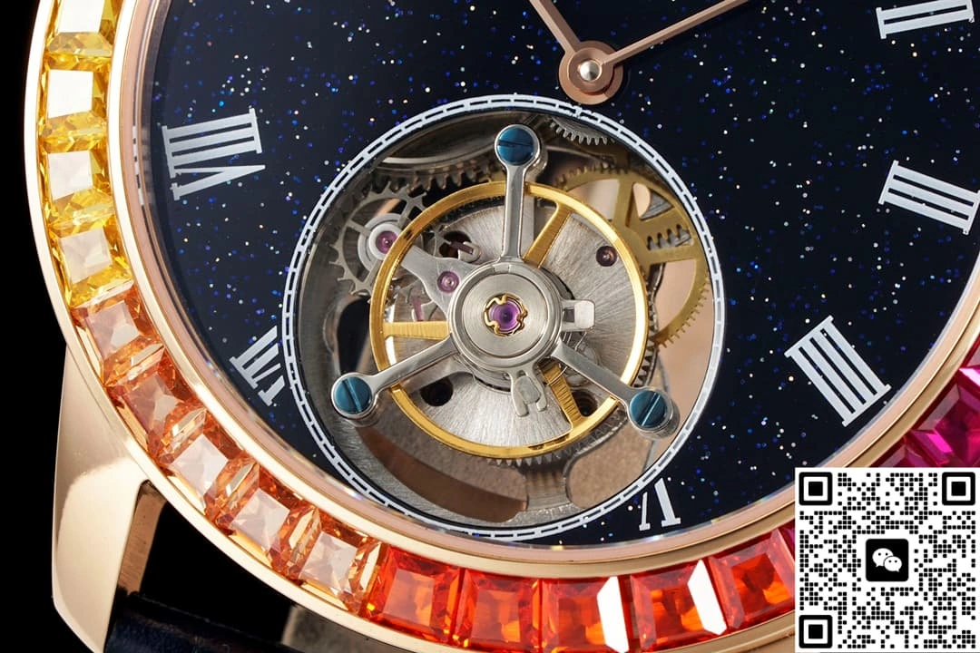 RMS Factory Patek Philippe Tourbillon blue strap 1:1 Best Edition Replica Watch