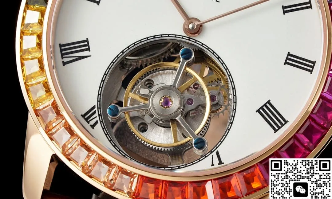 RMS Factory Patek Philippe Tourbillon brown strap 1:1 Best Edition Replica Watch