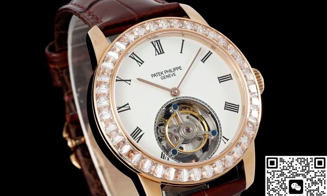 RMS Factory Patek Philippe Tourbillon crystal 1:1 Best Edition Replica Watch