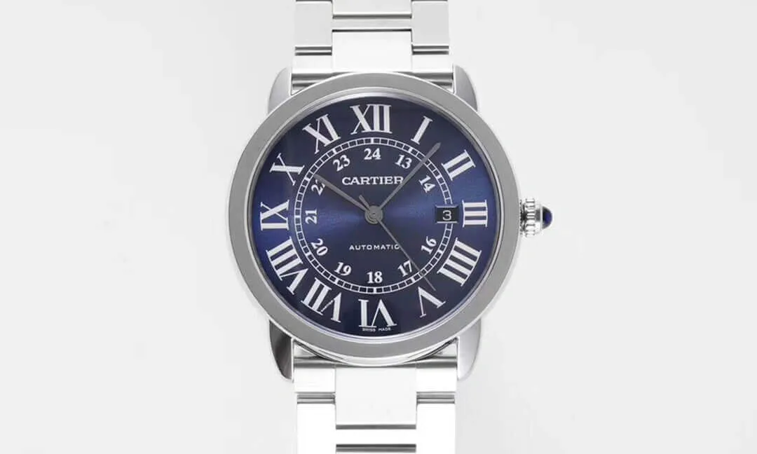 RONDE DE CARTIER WSRN0023 AF Factory 1:1 Best Edition Replica Watch Silver Strap