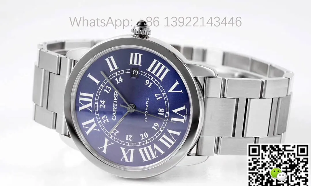 RONDE DE CARTIER WSRN0023 AF Factory 1:1 Best Edition Replica Watch Silver Strap